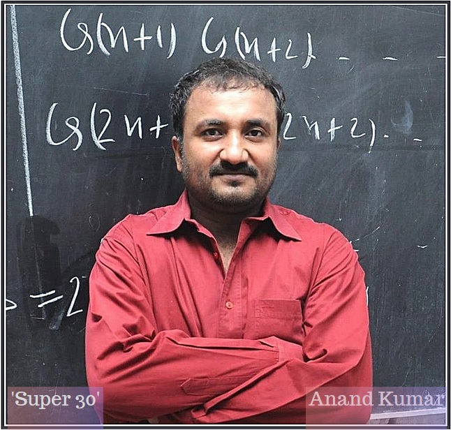 Super 30 Founder Anand Kumar