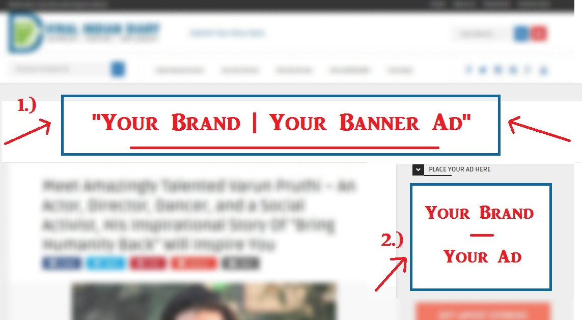 Vid Banner And Side Bar Ad Samples